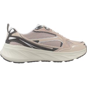 SKECHERS - Edgeride Sneakers - Kastanje - Polyurethaan materiaal