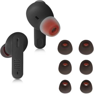 Vervangende Siliconen Oordopjes voor JBL Tune 230 NC TWS / T230NC - Zwart - 3 Maten