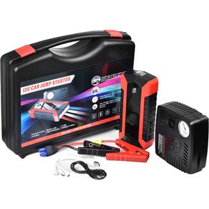 PowerStation - 6-in-1 Jumpstarter - Draagbare Auto Starthulp - 6000mAh - 600A - 12V
