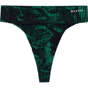 Mystic Leia Athletic Bikini Bottom - 240221 - Black / Green - 34