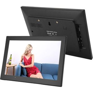 1280X800 Digitale Fotolijst Met Ingebouwde Lichtsensor - Draadloos Delen - 16 GB Opslag - Automatische Rotatiefunctie - 10.1 Inch IPS-scherm - WiFi-ondersteuning - MP4 Functionaliteit .