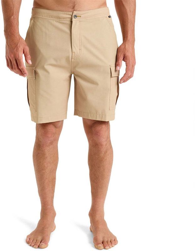 Half 19 - Hybride Shorts - Blauw - Mix van Gerecycled Polyester en Elastaan