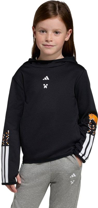 adidas Sportswear ADIDAS MINECRAFT TRAINING 3 STRIPES HOODIE - Kinderen - Zwart