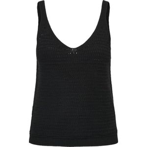 ONLY - ONLROSEANN SL V-NECK KNT - Tanktop - Zwart