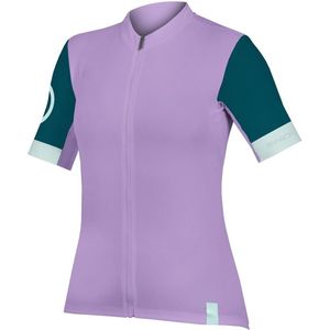 Endura Fs260-pro Ii Korte Mouw Wielertrui Paars L Vrouw