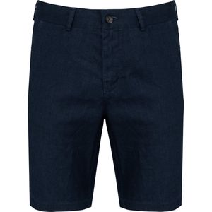 Native Spirit Linnen bermuda heren NS711 - Navy Blue - 42 NL (36 FR)