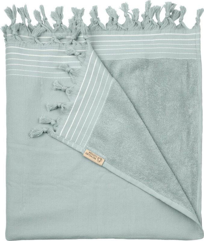 Walra Hamamdoek XXL Remade Cotton - 200x200cm - Mint