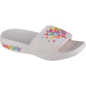 Skechers Foamies In Love With Love 111321-WMLT, Vrouwen, Wit, Slippers, maat: 41