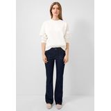 QS - Jeans - Donkerblauw - Flared - Mid Waist