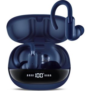 MIXX - StreamBuds Sports Charge 2 - Draadloze Oordopjes - Blauw