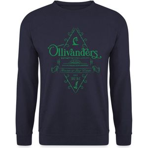 Harry Potter Olivanders Winkel Groen Logo Sweater Heren