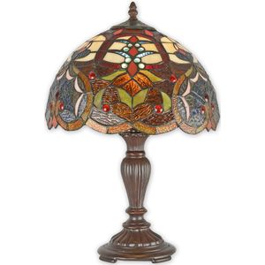 Tiffany stijl tafellamp 45,5 cm hoog