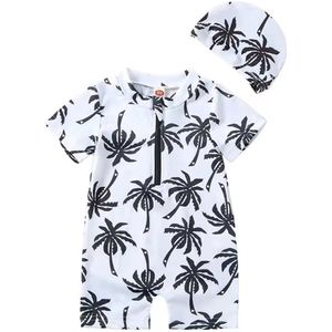 Pasgeboren Baby Zwempak - Zomer - Strand - Zwemkleding - Maat 70 6 - 12 mnd