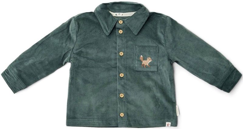 Overhemd - Night Green - Forest Friends - 74