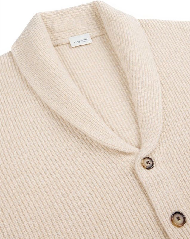 Profuomo - Vest - Creme