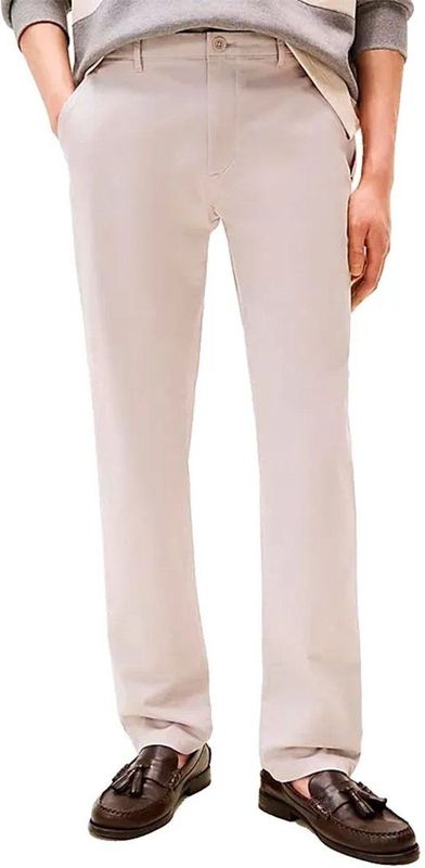 Tommy Hilfiger Heren CORE Denton Essential Twill MW0MW40262 Chino, grijs (oktober grijs), 31W/30L, Grijs (oktober grijs), 31W / 30L