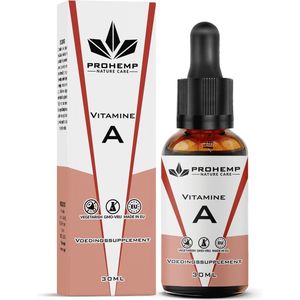 Prohemp - Vitamine A Druppels - 30 ml - Met Lijnzaadolie, Zwarte komijnzaadolie & Hennepzaadolie