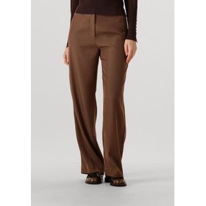 Minus - Livina Straight Leg Pant - Broek - Bruin