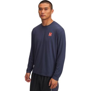Under Armour - Run 96 - T-shirt Met Lange Mouwen - Downpour Gray