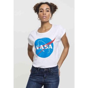 Mister Tee NASA - NASA Insignia Dames T-shirt - XL - Wit