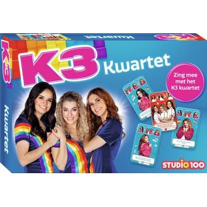 K3 Kwartet - Zing mee met alle hits! | 36 kaarten | Vanaf 4 jaar | 3+ spelers