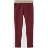 Legging - Zacht - Glittertailleband - Slim Fit