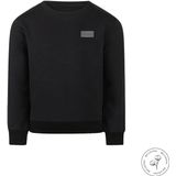 Koko Noko - Bio Cotton - Sweater met ronde hals - Jongens - Black - Maat 92