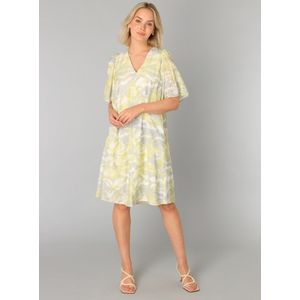 Yest - Zomerjurk - Lichtgeel - Korte Mouwen - V-hals
