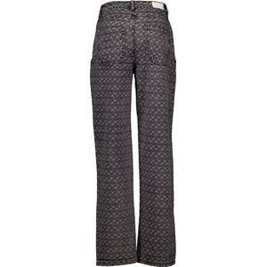 Alix the Label - Broek Donkergrijs Alix The Label Fancy Denim Pantalons Donkergrijs 2402117522