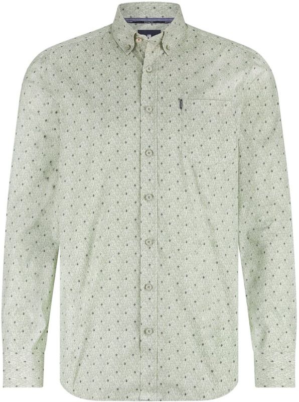 State of Art - Overhemd - Groen - 214 25204 3157 - Mannen