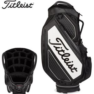 Titleist Jet Black Midsize Tour Bag, zwart/wit