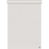 Nobo Gerecycled Flipoverblok 600x890mm, dubbelzijdig blanco of geruit 70 grams papier, 50 vel, 1 pak, op rol