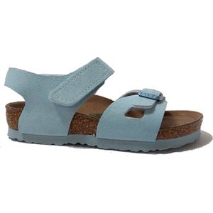 Birkenstock Colorado Kids Sandalen Finished Sky Narrow-fit |  Blauw | Imitatieleer | Maat 24