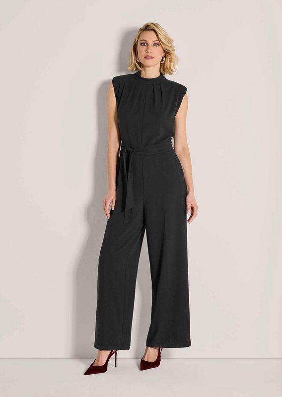 MADELEINE Overall Eleganter Jumpsuit mit Stehkragen