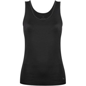 Undiemeister Tanktop Dames - Volcano Ash (Zwart) - Hemd Mouwloos - Perfecte Pasvorm - Zijdezachte Ademende Stof - Geen Labels - Basic Ondershirt - Tencel - Tanktop - Maat M