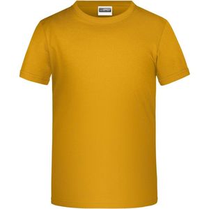 James And Nicholson Childrens Boys Basic T-Shirt (Goudgeel)