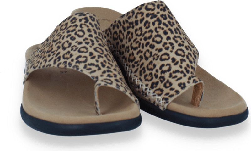 Gabor - 63.700 - Teenslippers - Natur - Kunstleer