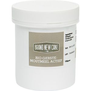 BrandNewCake Gerstemoutmeel Actief Biologisch 150g