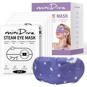Verwarmend Stoom Oogmasker - Ontspanning - 10 stuks - Lavendel