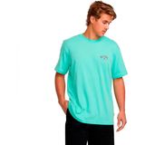 Billabong Orbit Arch Premium T-shirt Met Korte Mouwen Blauw S Man