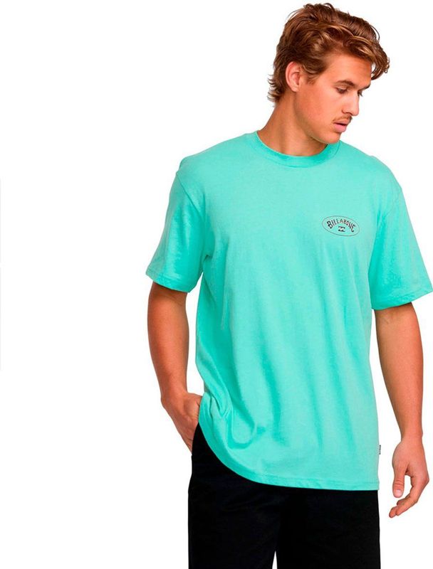 Billabong Orbit Arch Premium T-shirt Met Korte Mouwen Blauw S Man