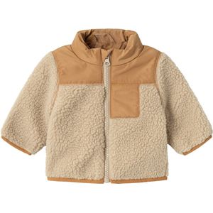 NAME IT NBMMOSIE TEDDY JACKET2 Jongens Jas - Maat 80