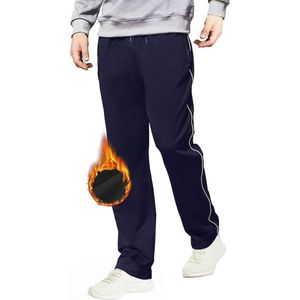 Heren Sweatpants Lange Casual Broeken met Elastische Tailleband