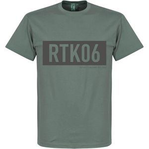Retake RTK06 Bar T-Shirt - Zink - S