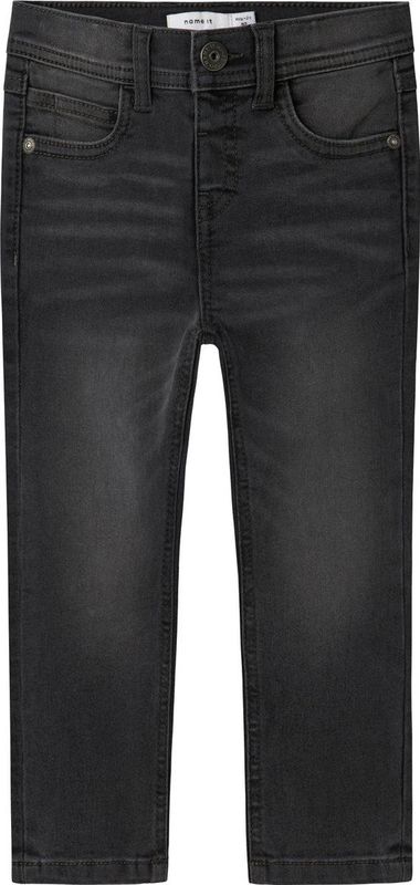 Name It mini jongens spijkerbroek SILAS Dark Grey Denim Slim Fit