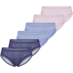sloggi Dames slip / onderbroek 6 pack GO Crush