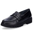 Waldläufer leren dames slipper Serena zwart 4