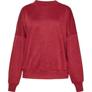 usha - Sweatshirt - Gebreid - Met Lange Lantaarnmouwen