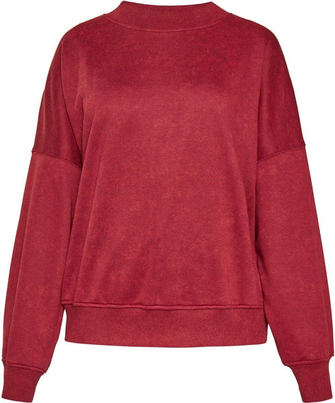 usha - Sweatshirt - Gebreid - Met Lange Lantaarnmouwen