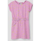 s.Oliver - Jurk - Geel/Lavendel/Eosine/Wit - Jersey - Bloemenprint